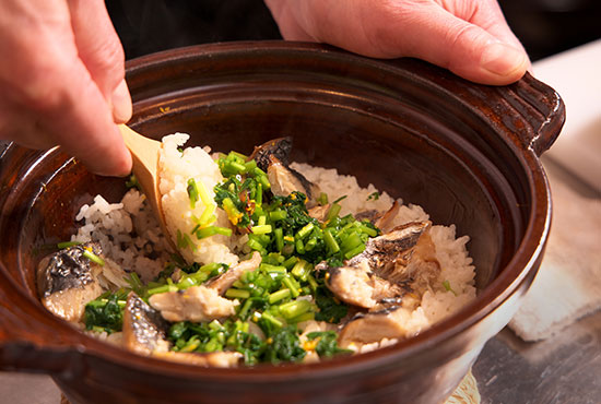 土鍋ご飯